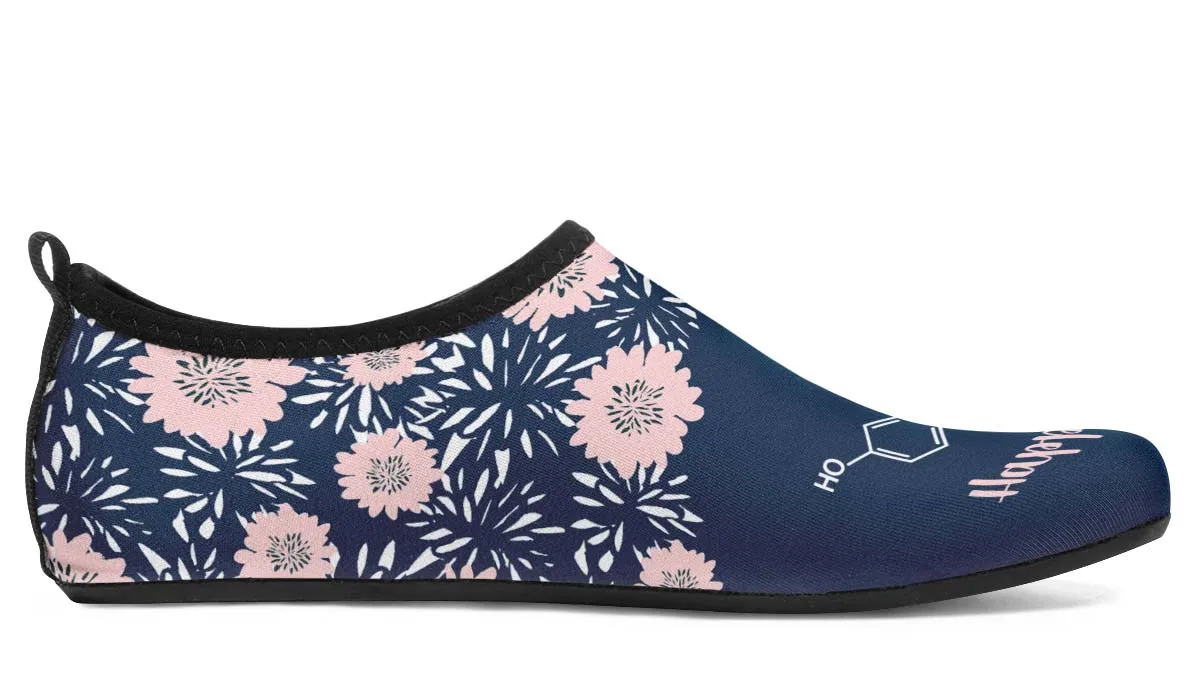 Floral Serotonin Aqua Barefoot Shoes
