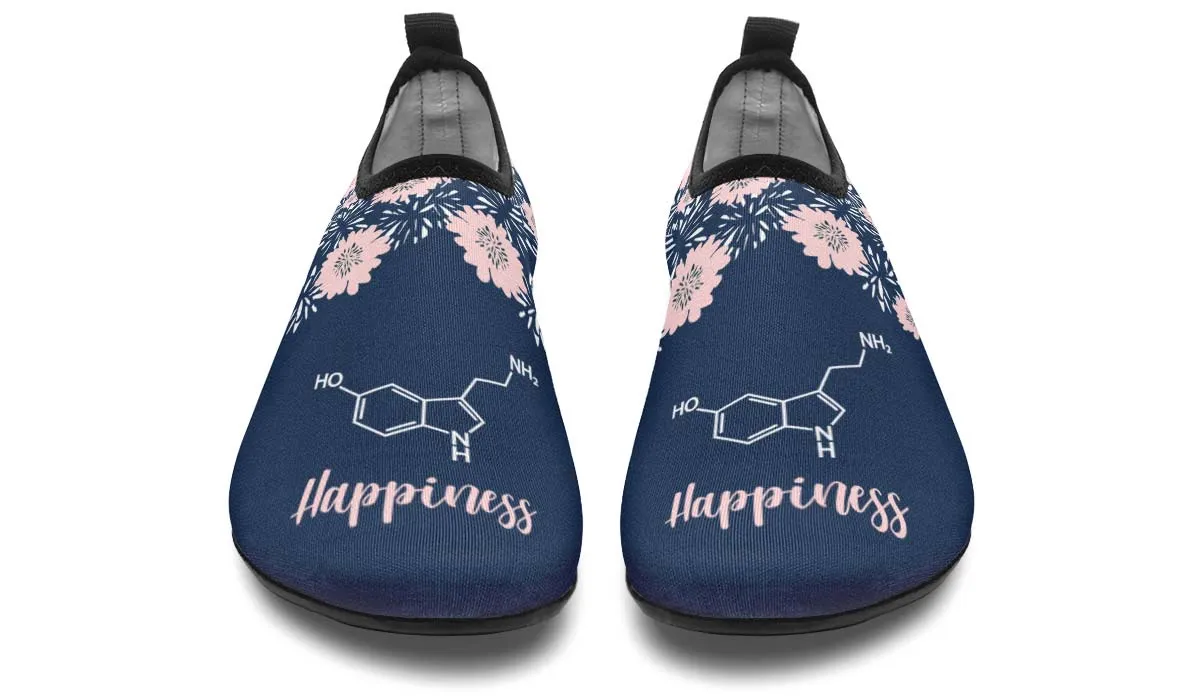 Floral Serotonin Aqua Barefoot Shoes