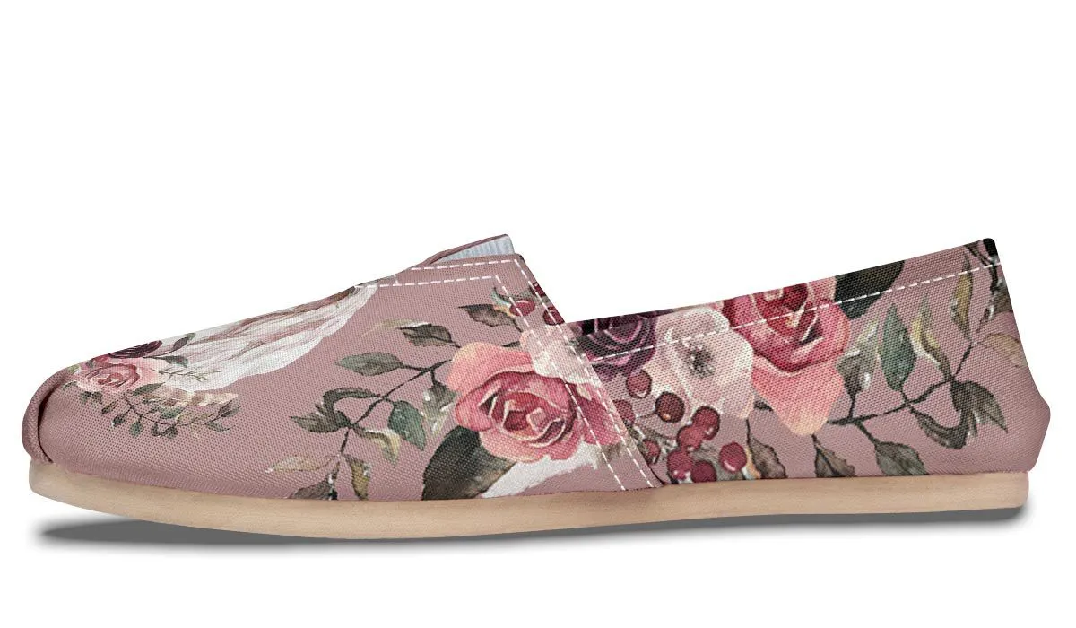 Floral Unicorn Casual Shoes