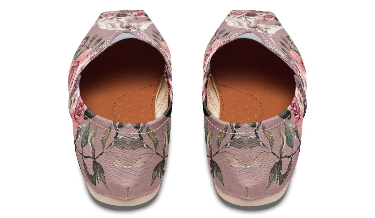 Floral Unicorn Casual Shoes