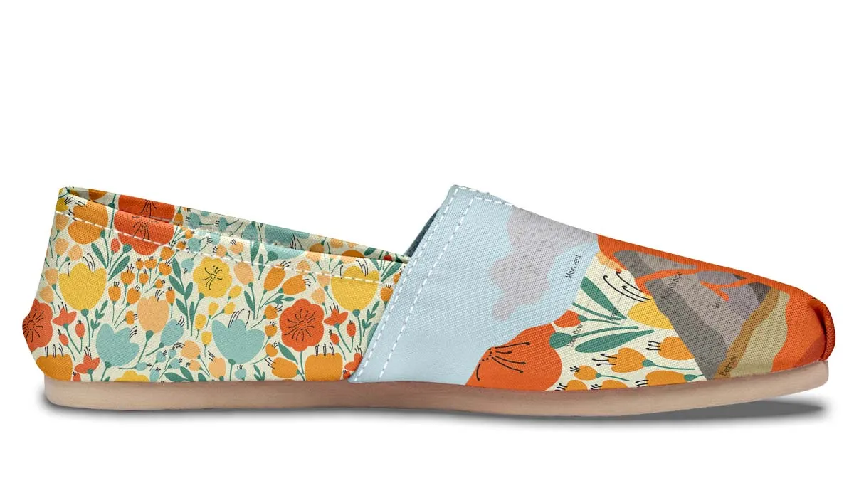 Floral Volcano Casual Shoes