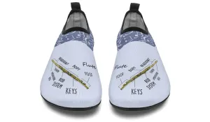 Flute Diagram Aqua Barefoot Shoes