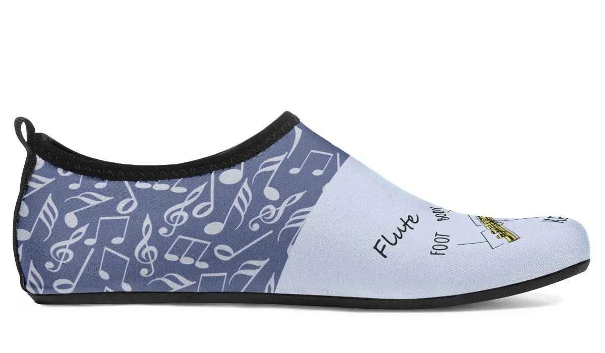 Flute Diagram Aqua Barefoot Shoes