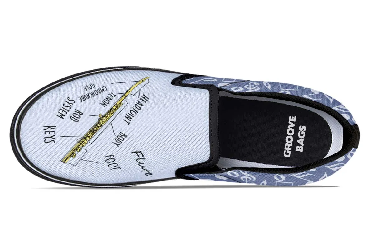 Flute Diagram Slip-On Shoes