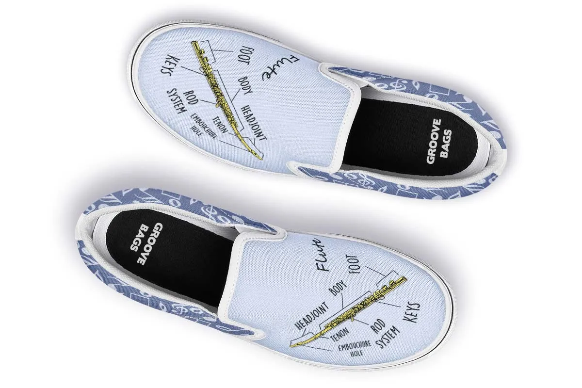 Flute Diagram Slip-On Shoes