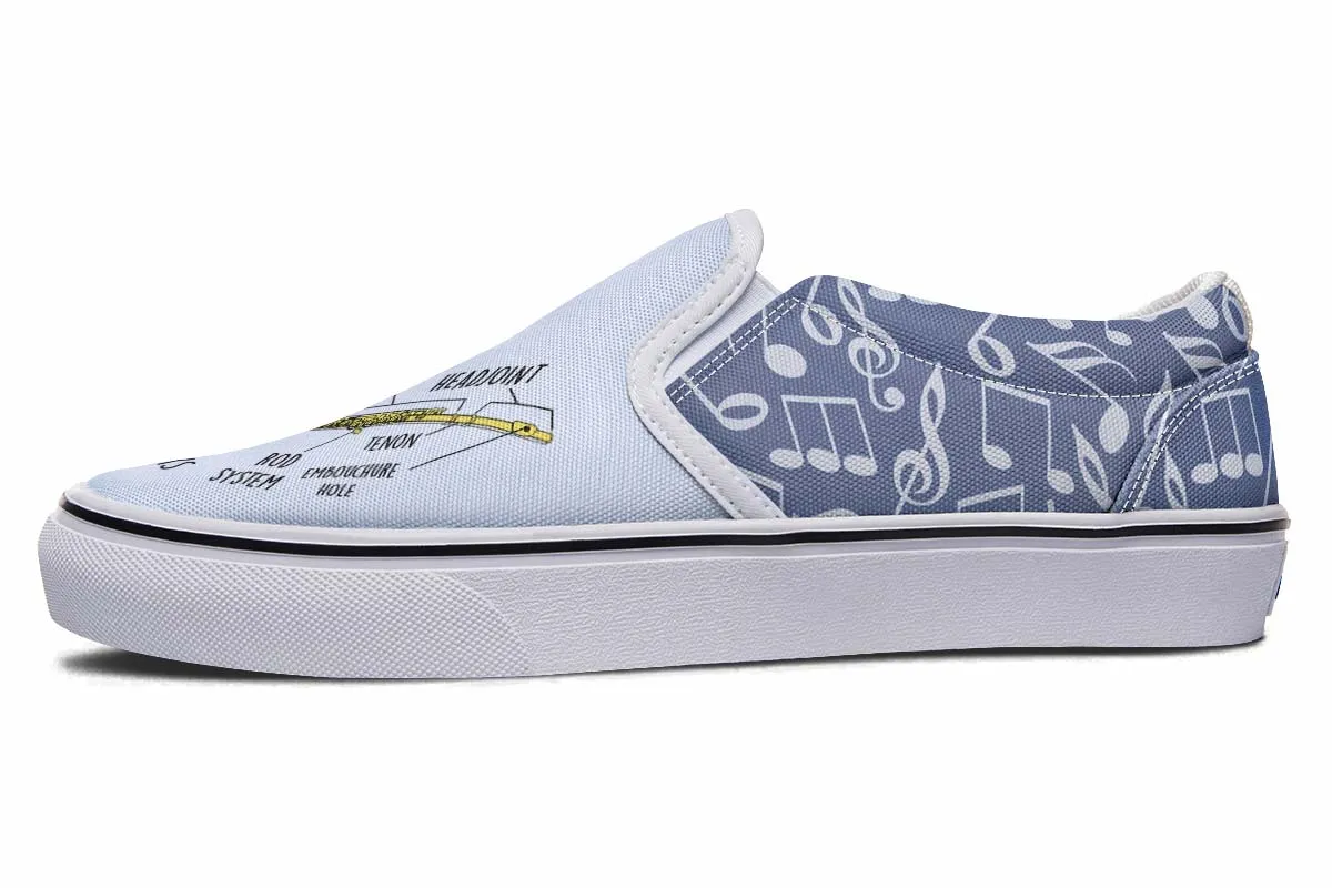 Flute Diagram Slip-On Shoes