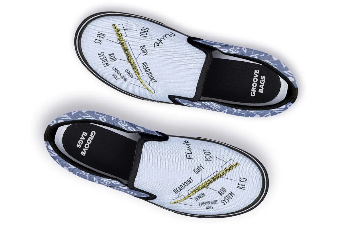 Flute Diagram Slip-On Shoes