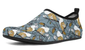 Forest Squirrel Aqua Barefoot Shoes