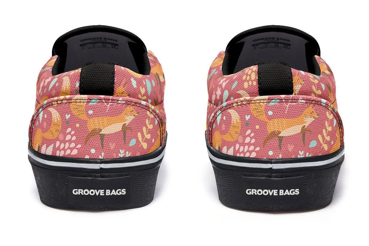 Foxy Foxes Slip-On Shoes