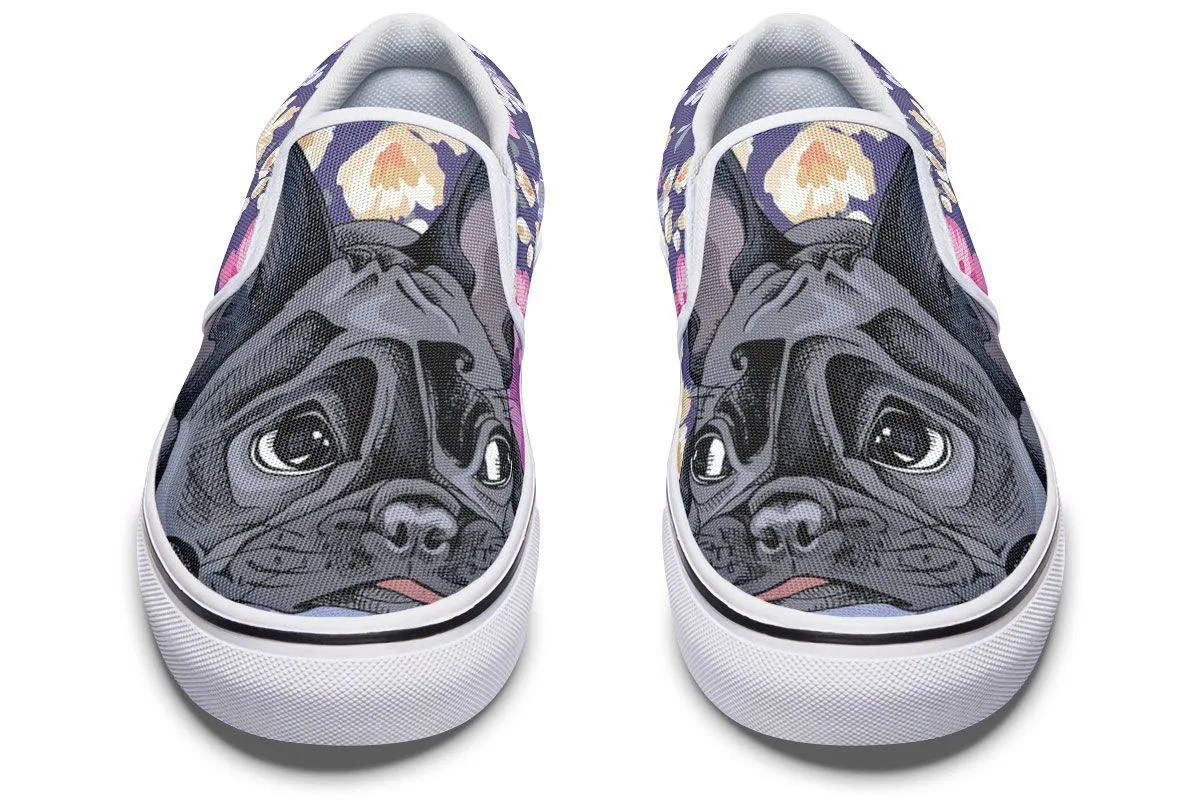 French Bulldog Cutie Slip-On Shoes