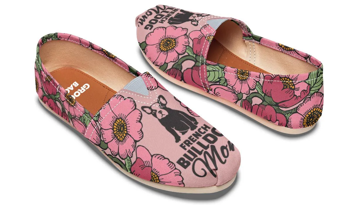 French Bulldog Mom Casual Shoes