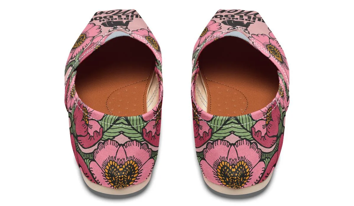 French Bulldog Mom Casual Shoes