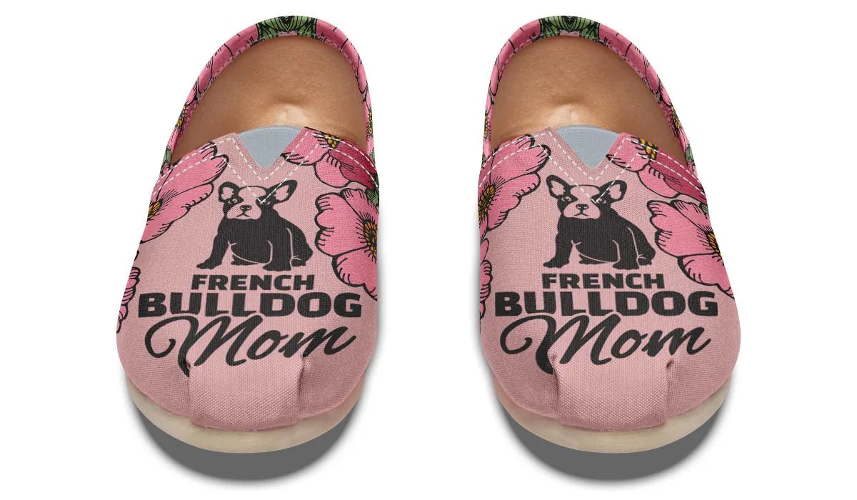 French Bulldog Mom Casual Shoes