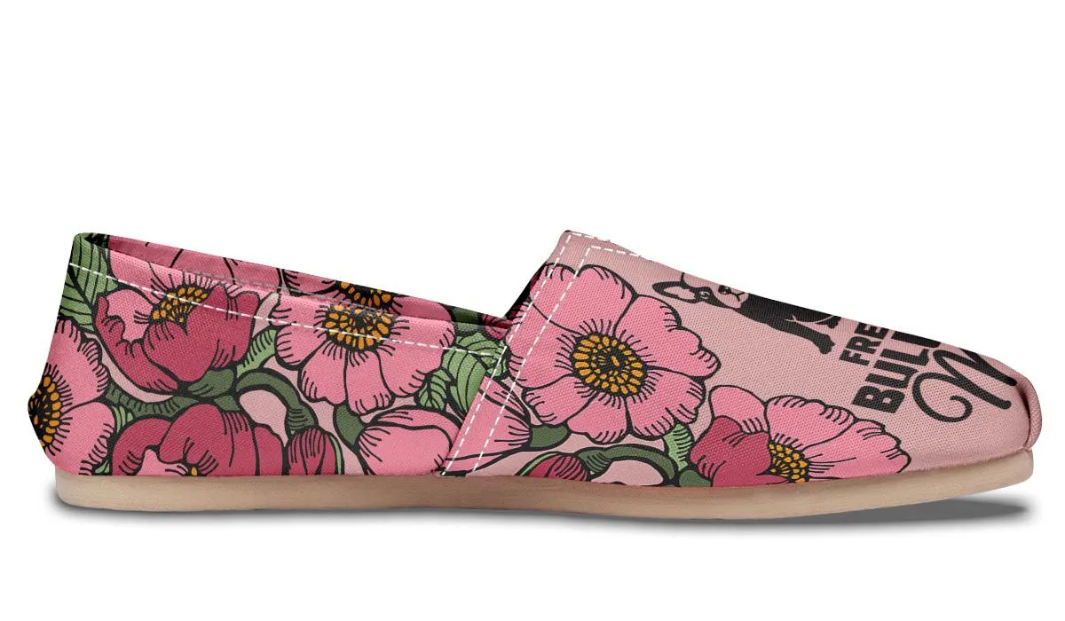 French Bulldog Mom Casual Shoes