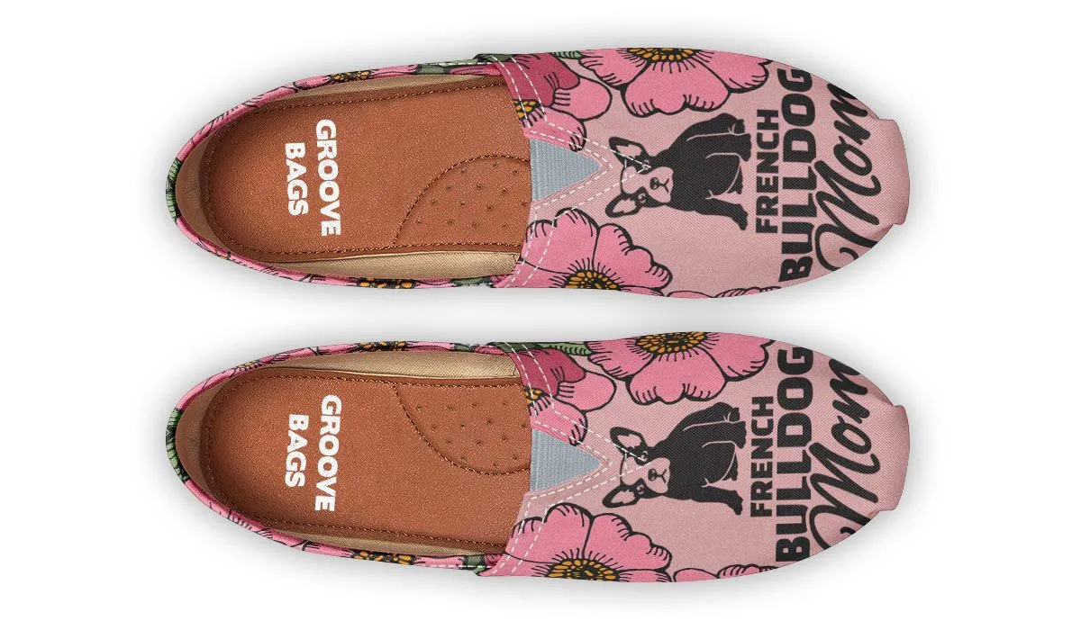 French Bulldog Mom Casual Shoes