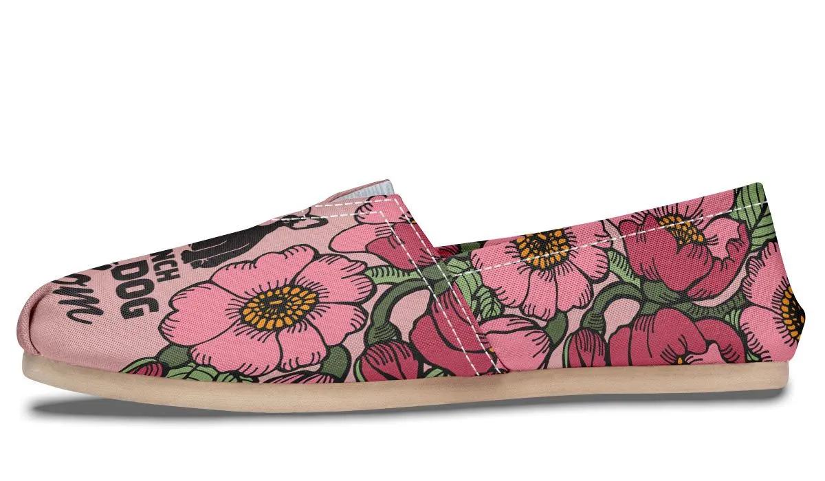 French Bulldog Mom Casual Shoes