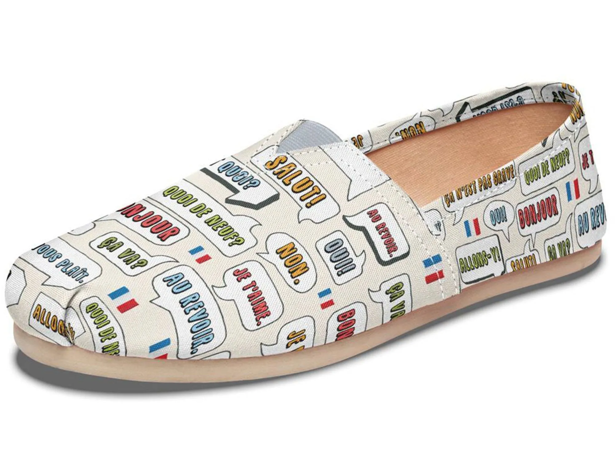 French Phrases Casual Shoes
