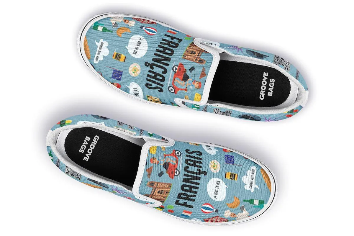 French Teacher Slip-On Shoes