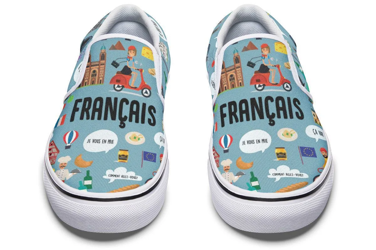 French Teacher Slip-On Shoes