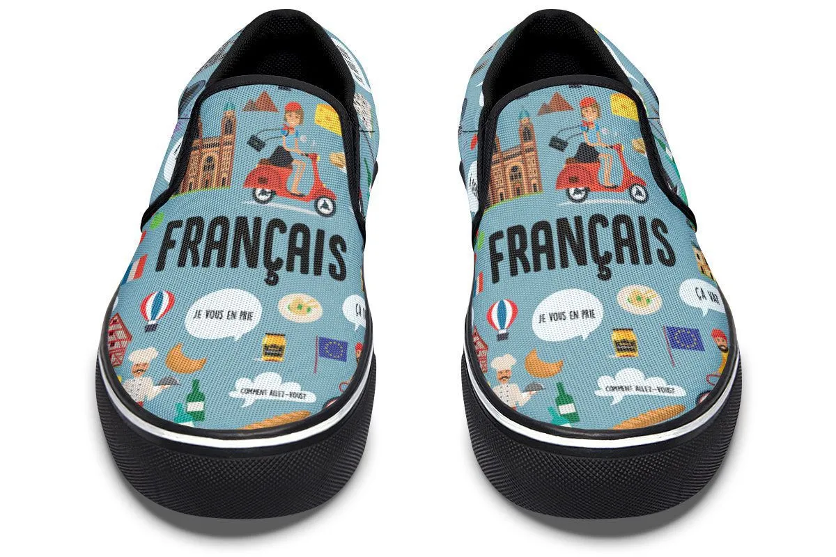 French Teacher Slip-On Shoes