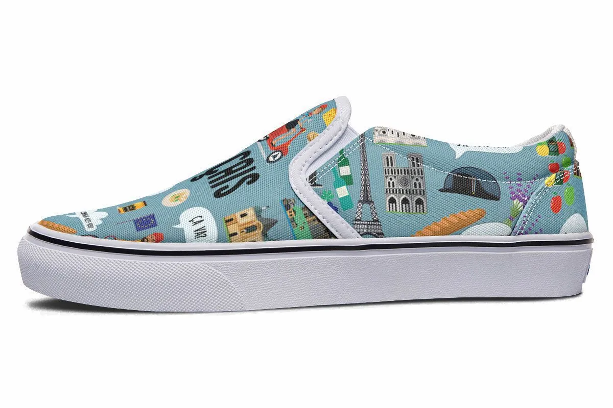French Teacher Slip-On Shoes