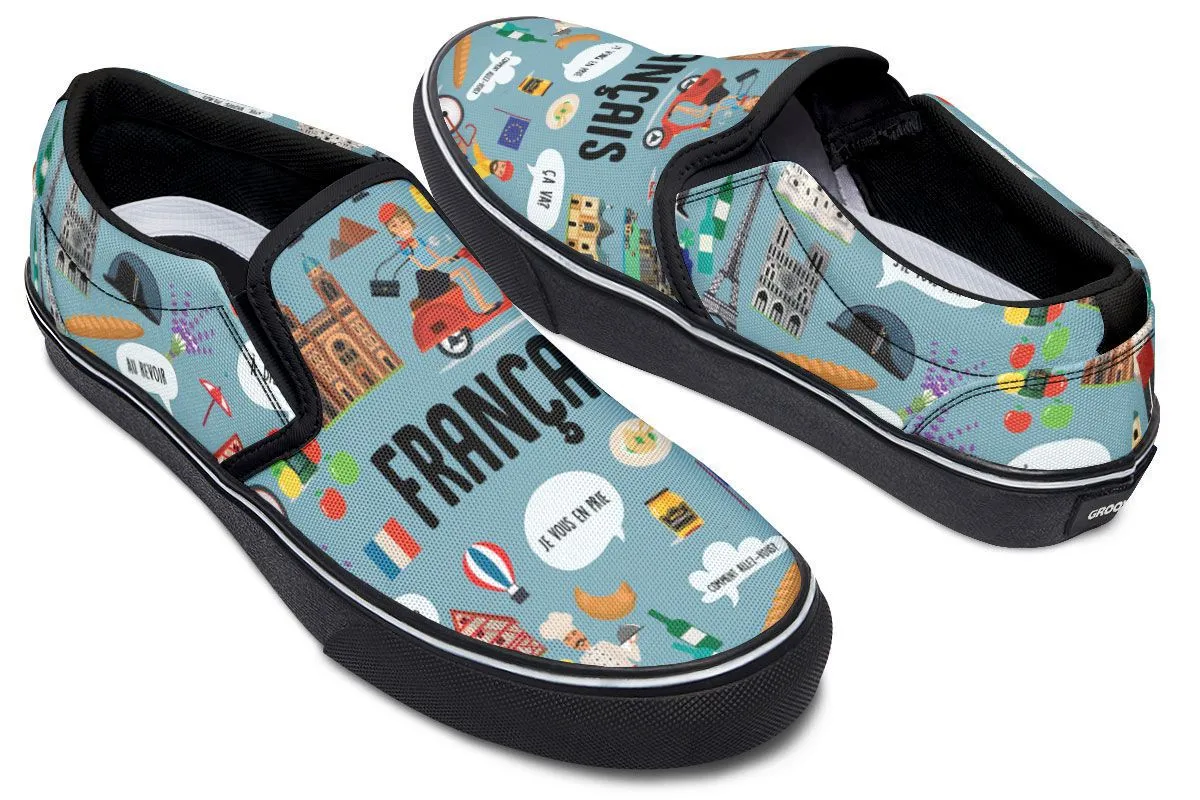 French Teacher Slip-On Shoes