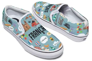 French Teacher Slip-On Shoes