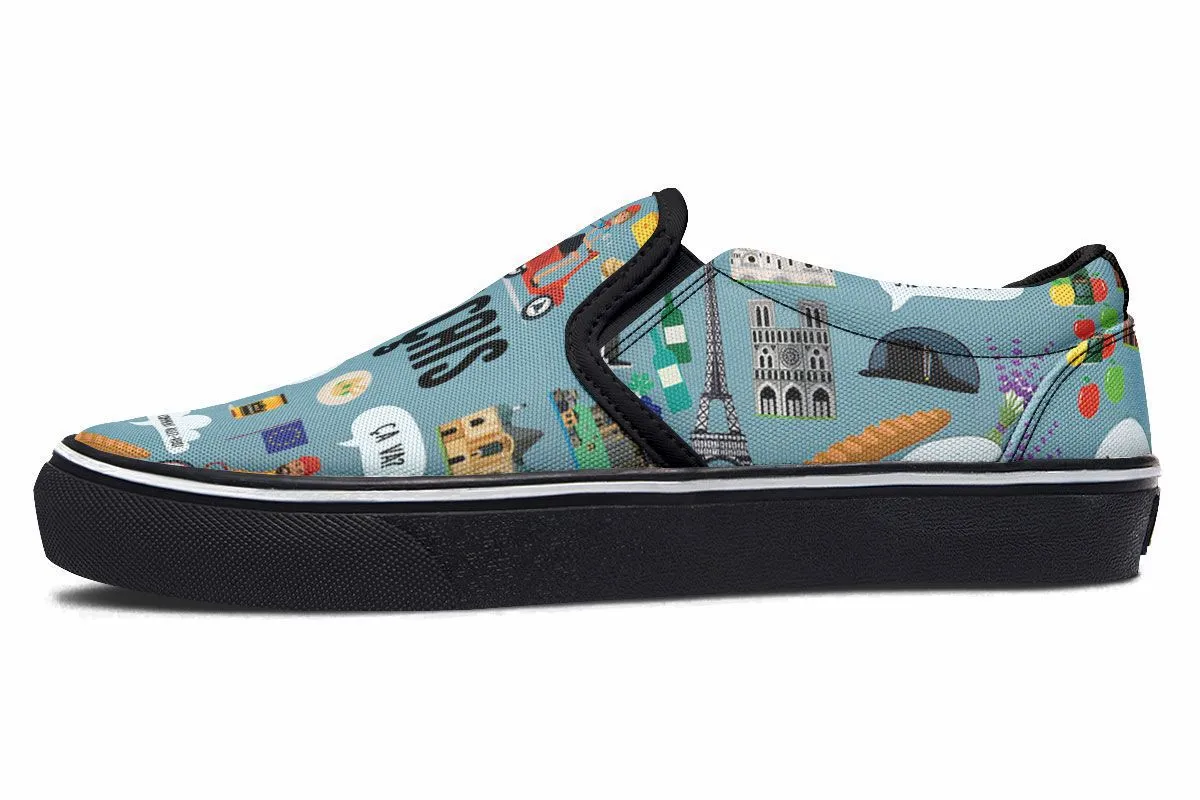 French Teacher Slip-On Shoes