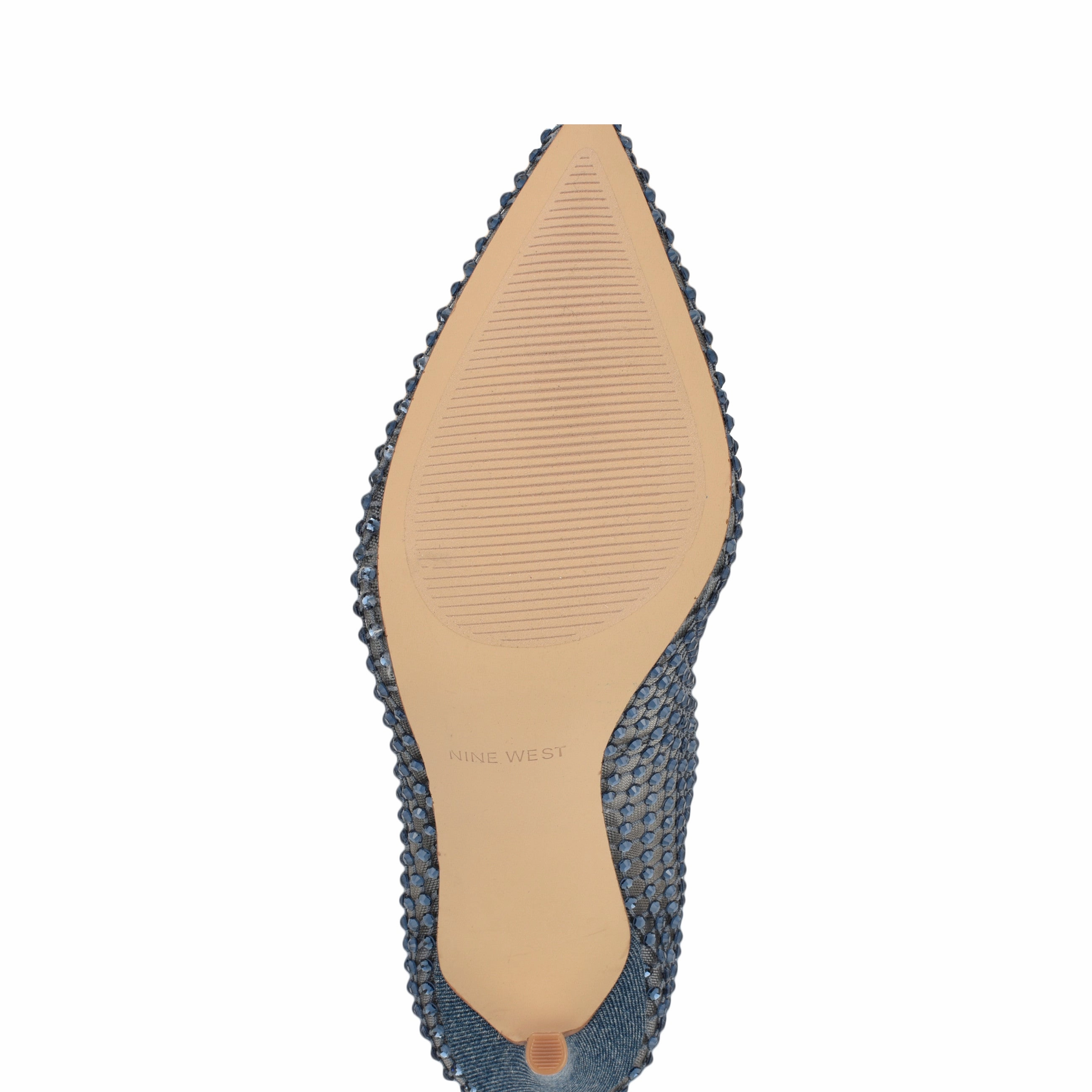 Freshe Rhinestone Mesh Pumps