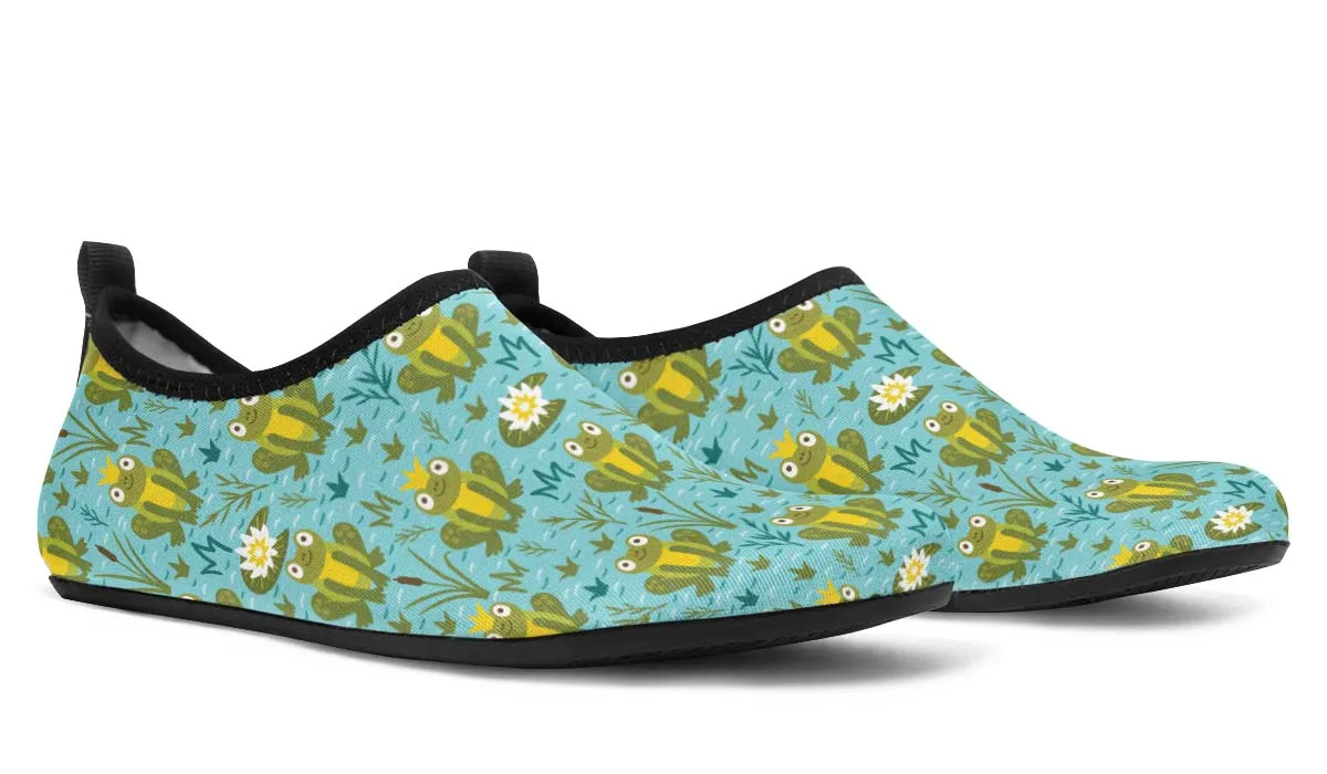 Frog Prince Aqua Barefoot Shoes