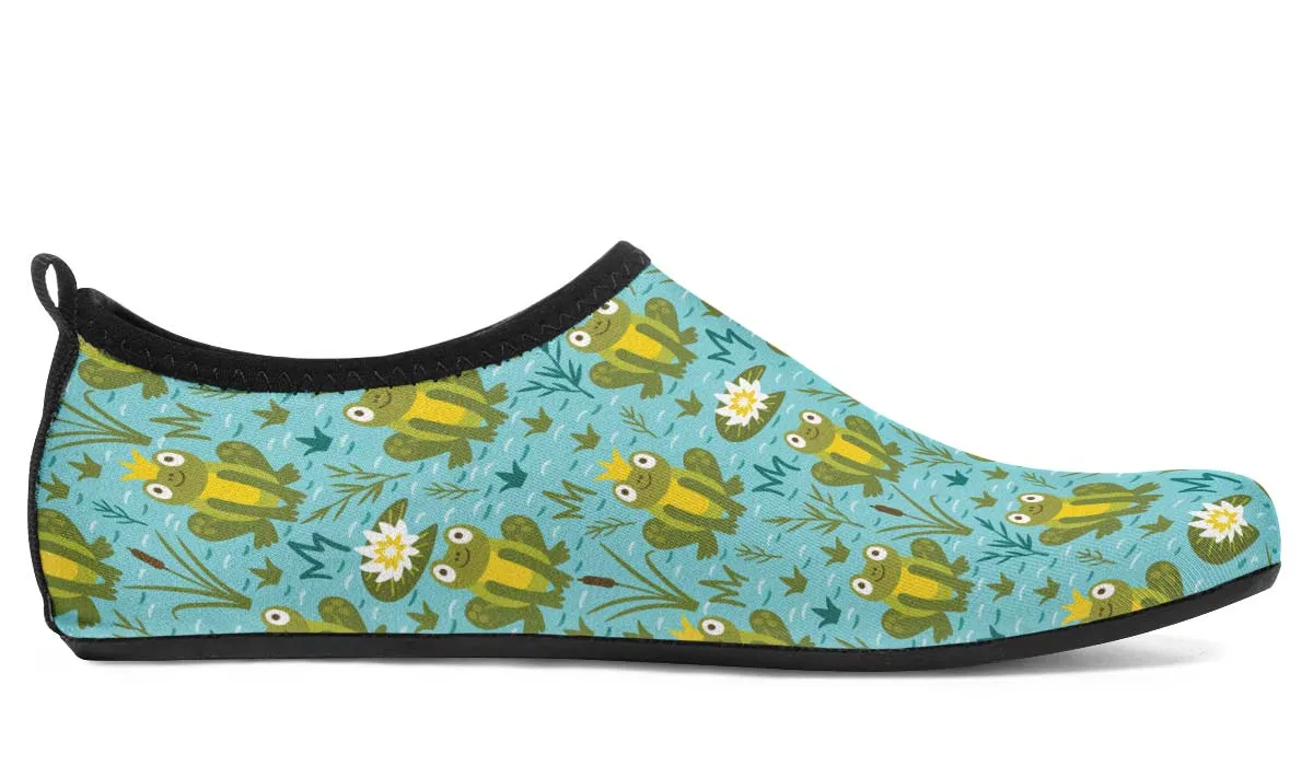 Frog Prince Aqua Barefoot Shoes
