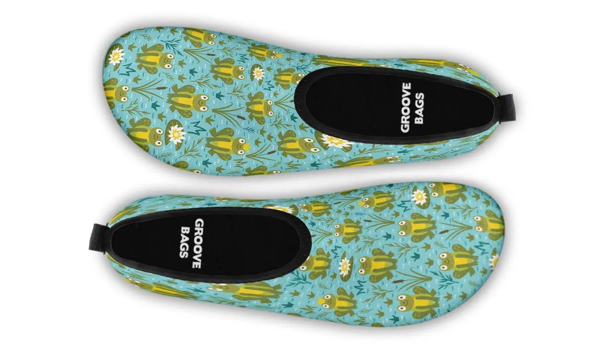 Frog Prince Aqua Barefoot Shoes