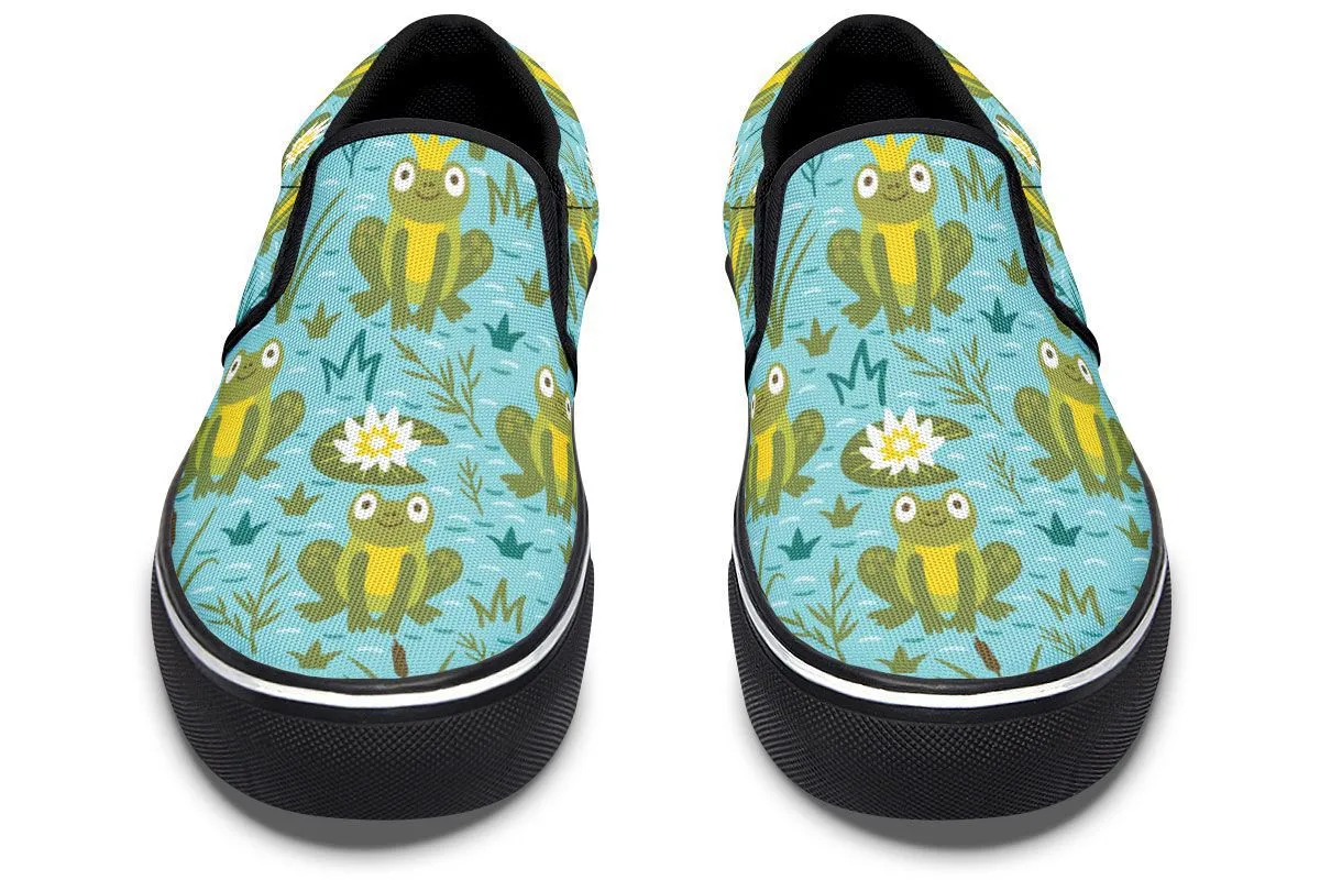 Frog Prince Slip-On Shoes