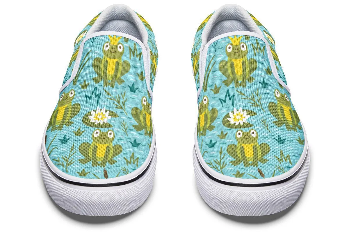 Frog Prince Slip-On Shoes