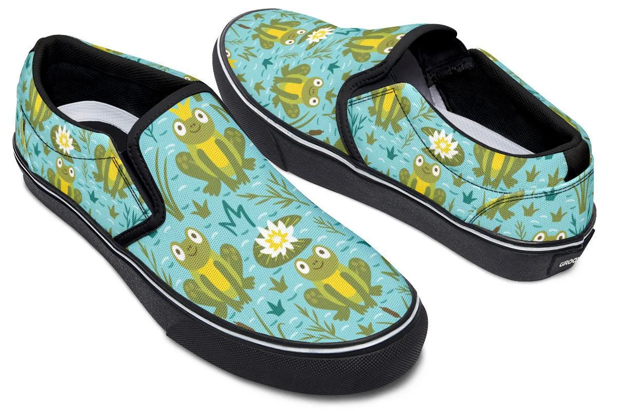 Frog Prince Slip-On Shoes