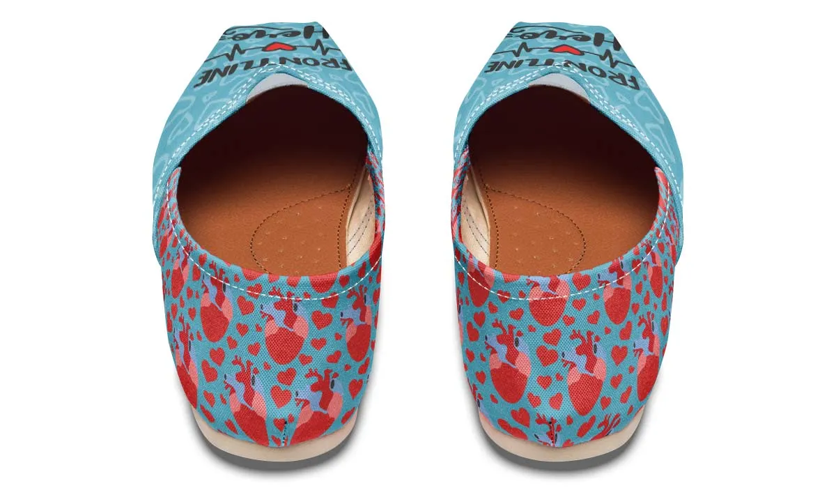 Frontline Worker Heart Casual Shoes
