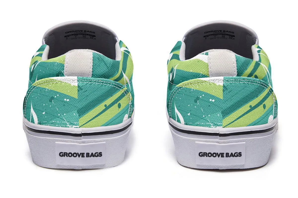 Funky Music Slip-On Shoes