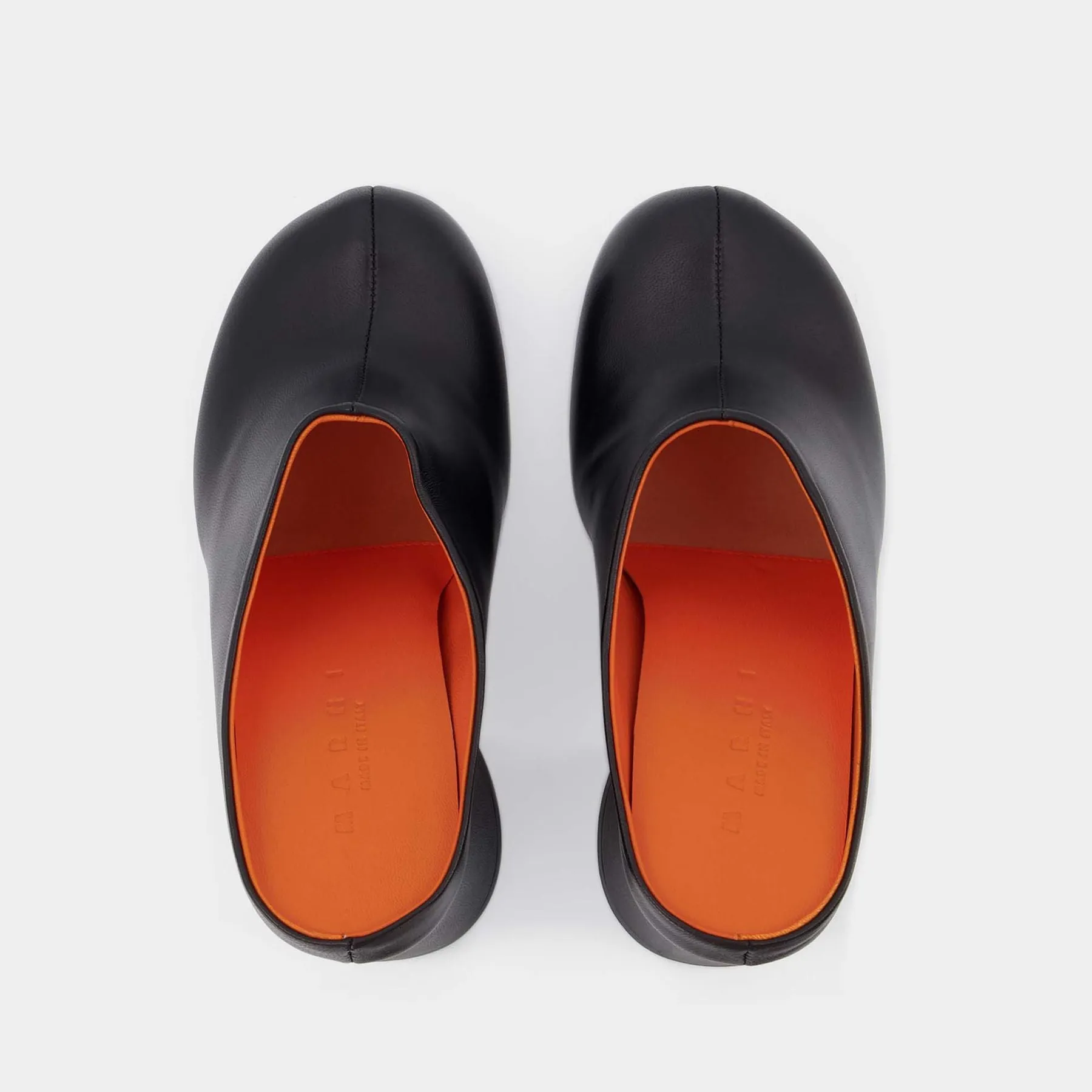 Fussbett Heel 10 in Black Leather