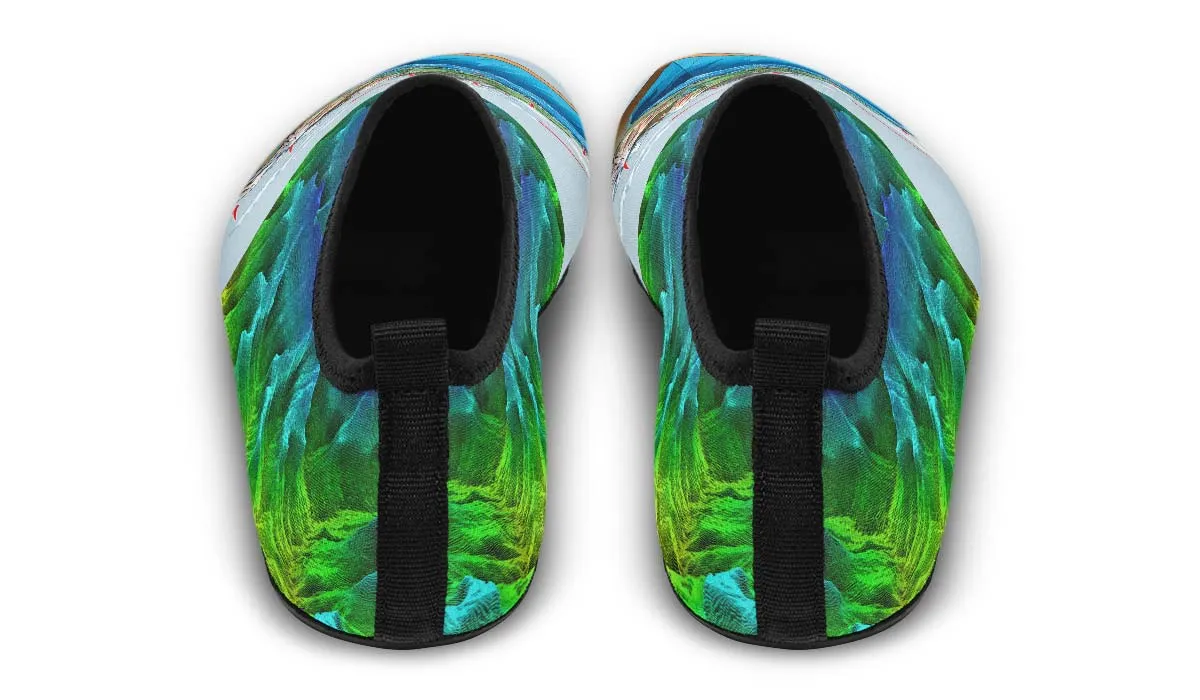 Geological Aqua Barefoot Shoes