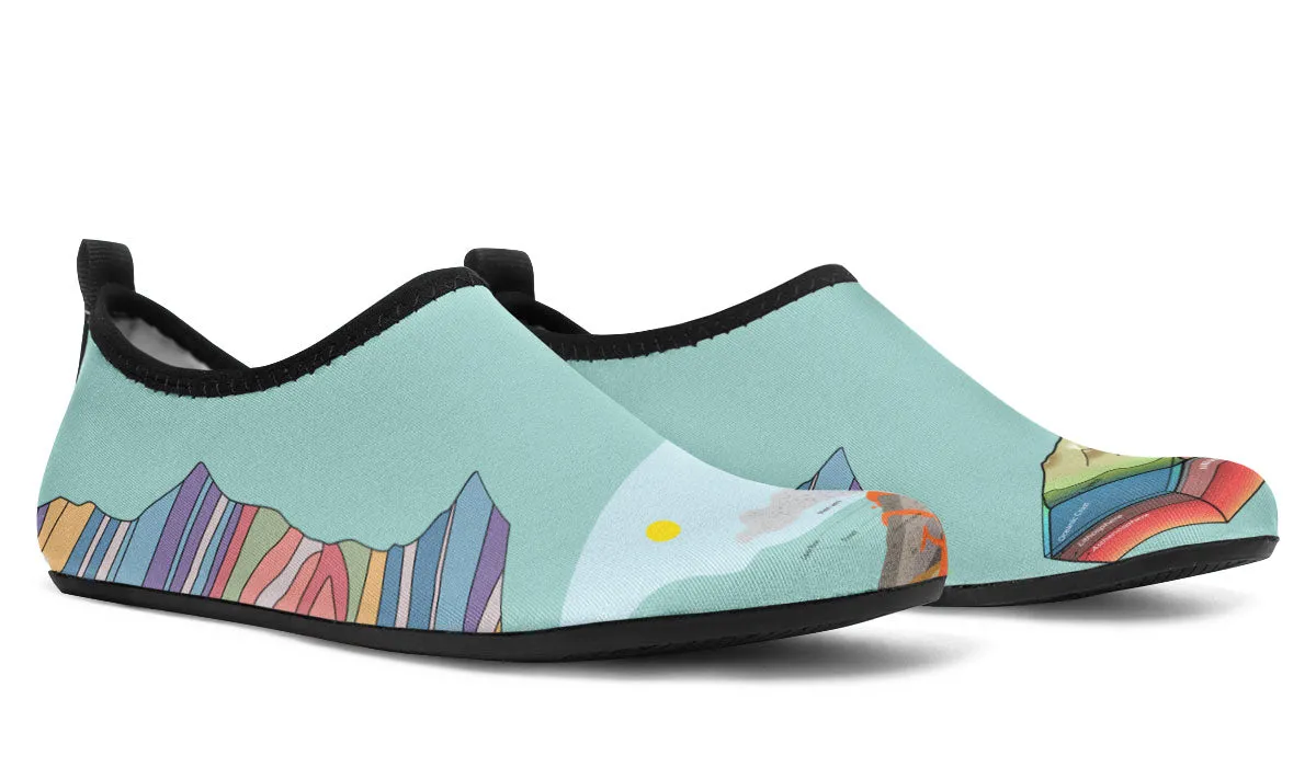 Geology Diagram Aqua Barefoot Shoes