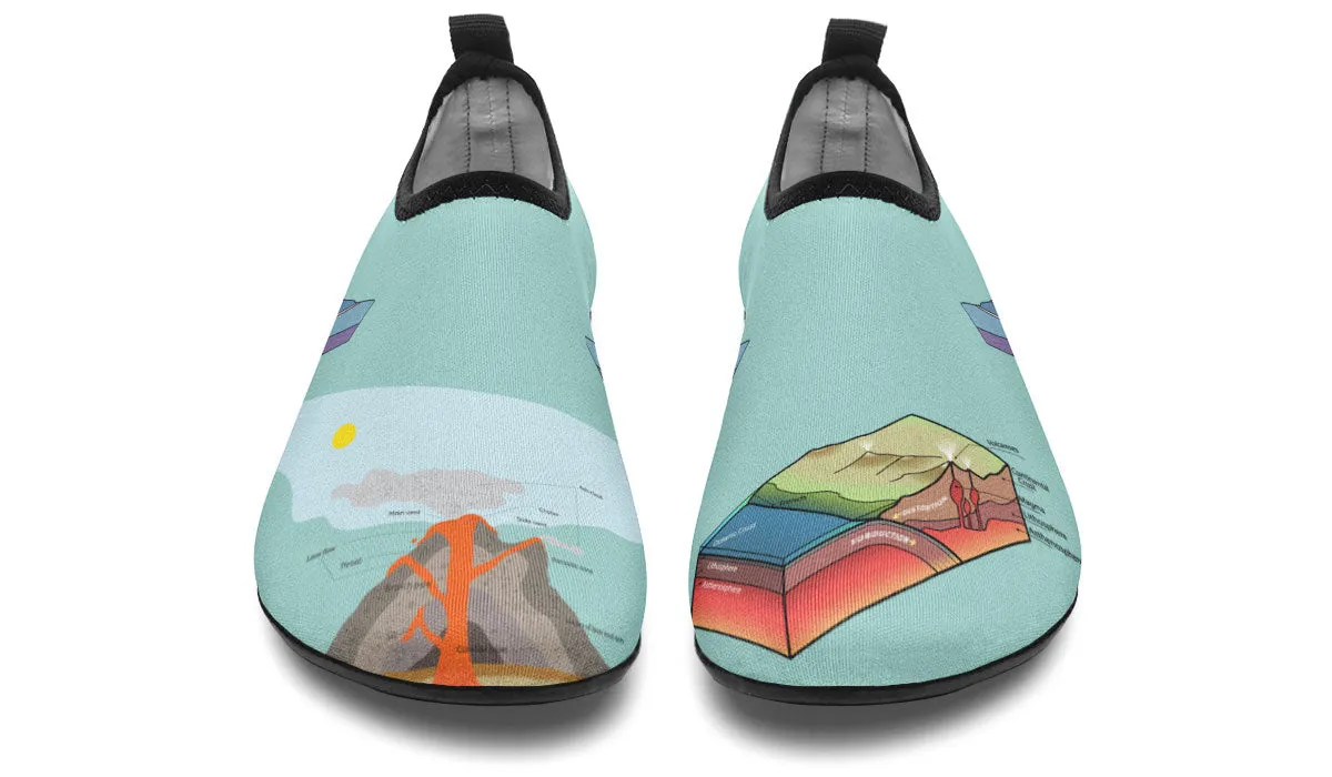 Geology Diagram Aqua Barefoot Shoes