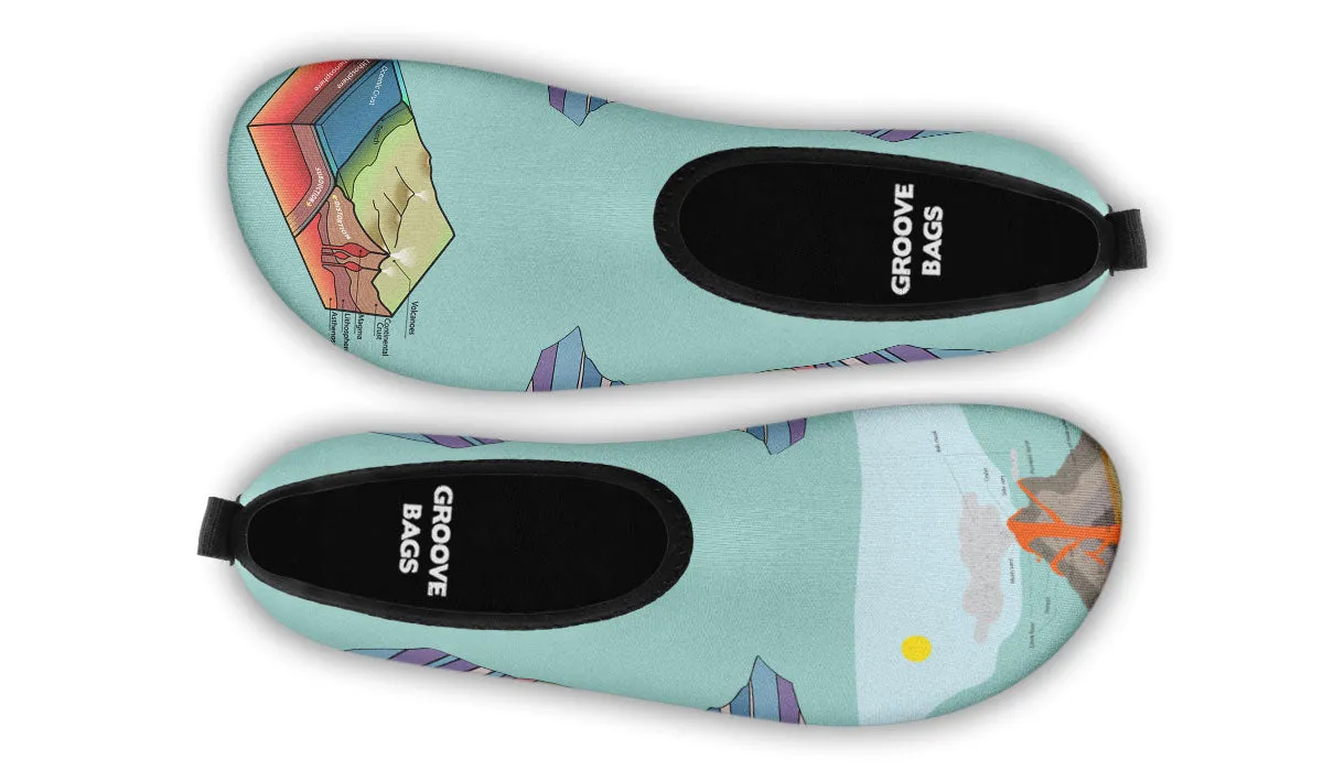 Geology Diagram Aqua Barefoot Shoes