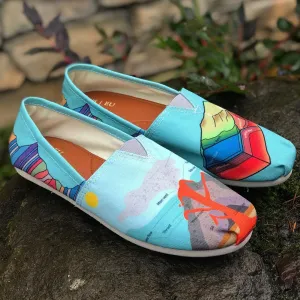 Geology Diagram Casual Shoes