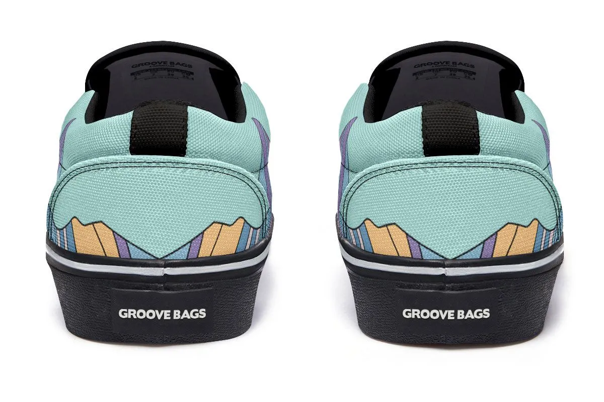 Geology Diagram Slip-On Shoes