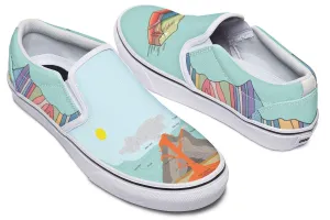 Geology Diagram Slip-On Shoes