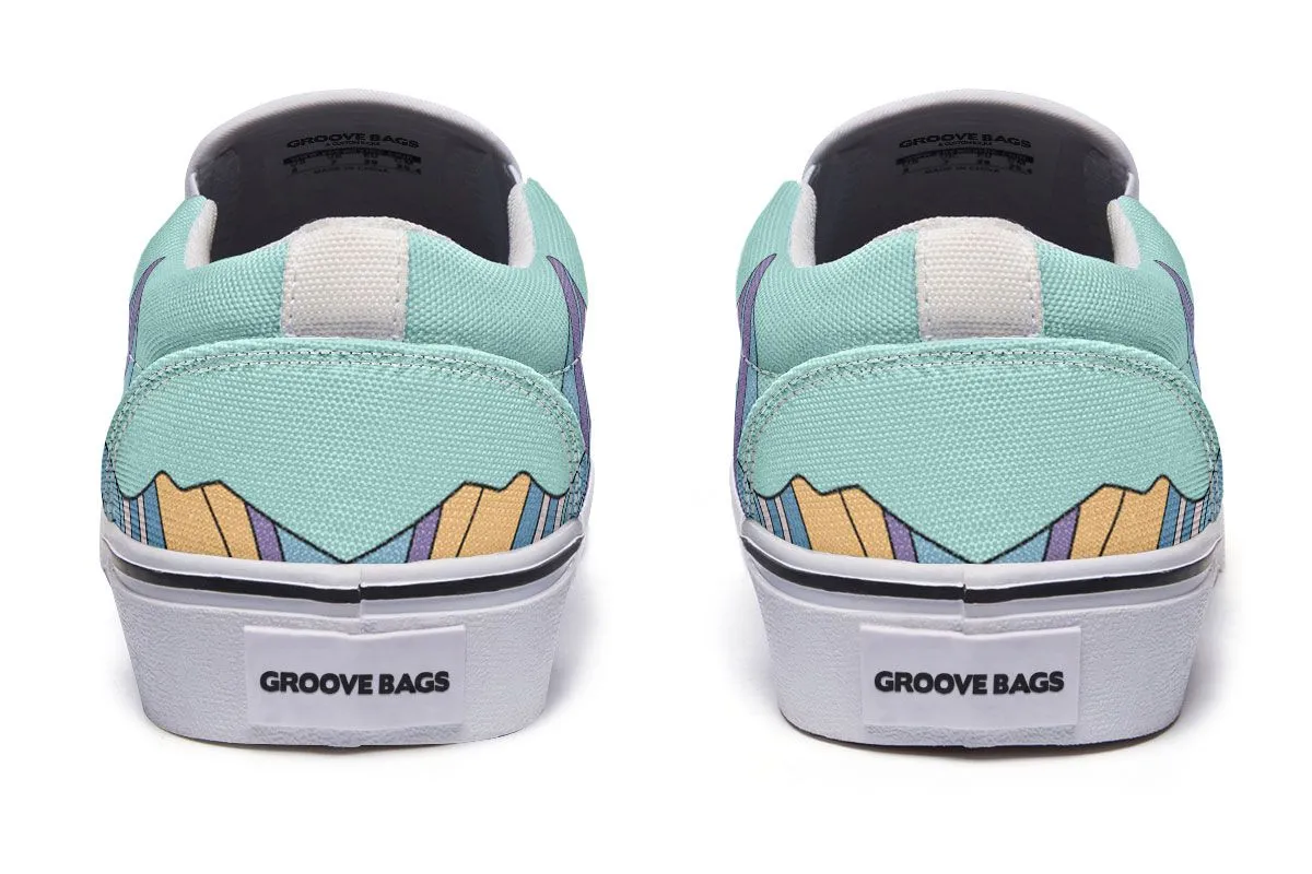 Geology Diagram Slip-On Shoes