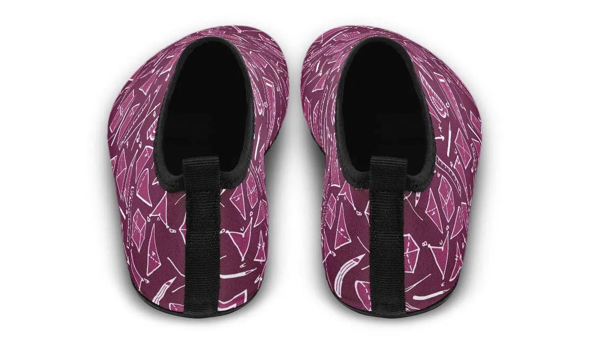 Geometry Pattern Aqua Barefoot Shoes