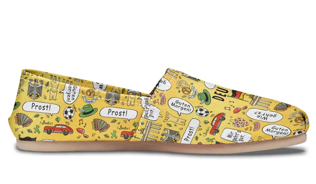 German Phrases Casual Shoes