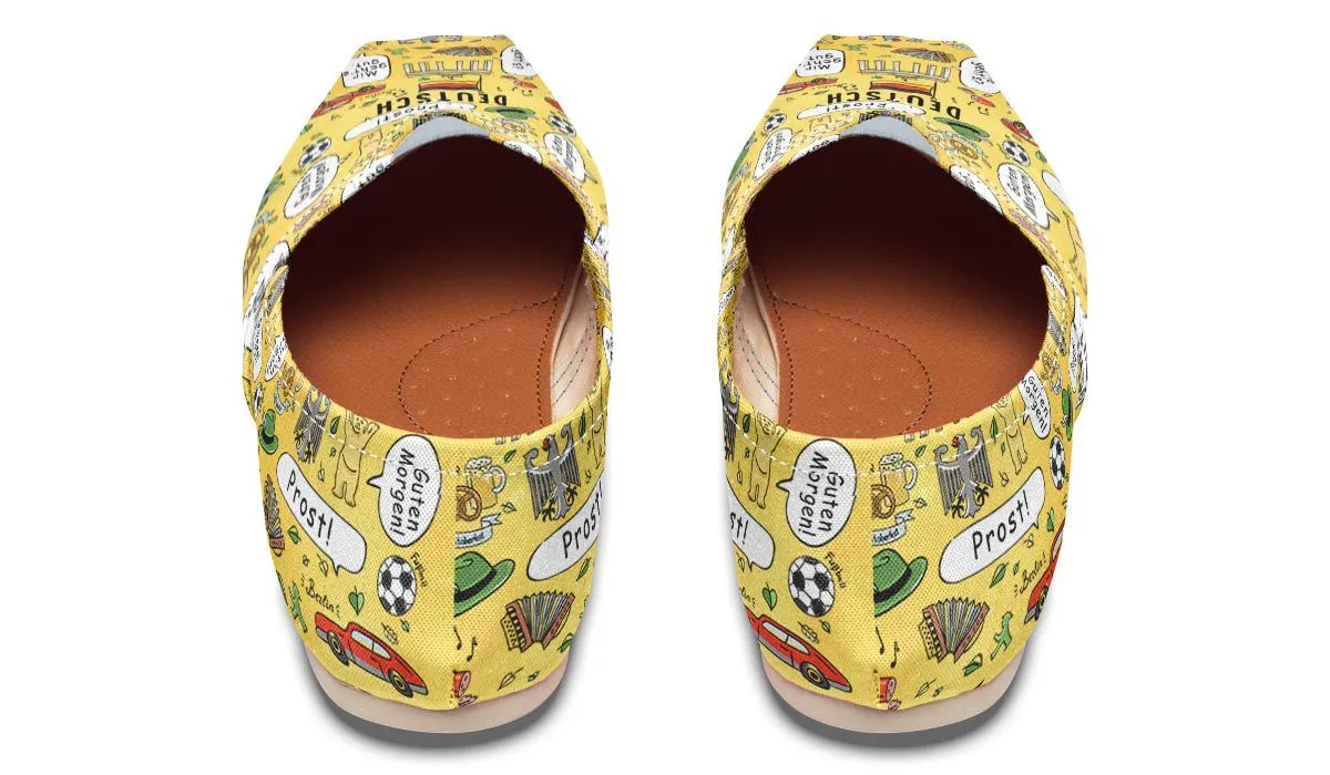German Phrases Casual Shoes