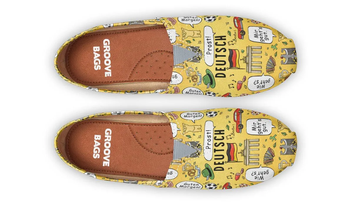 German Phrases Casual Shoes